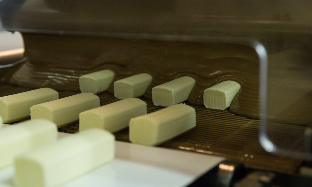 Aleksandrov X Ray Dairy Curd Snack Production Line Chocolate Coating 3 PR