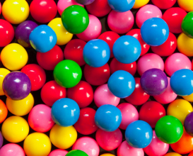 Confectionery packaging and weighing machines - gumballs
