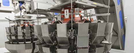 Ishida Multihead Weigher used for Seafood