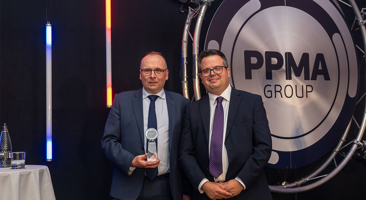 PPMA Receiving Award