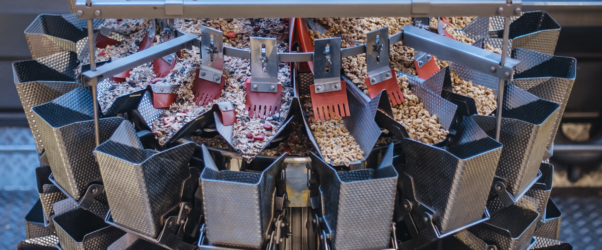 Sante Cereals 16 Head 2 Mix Multihead Weigher Full View (PR Shot)
