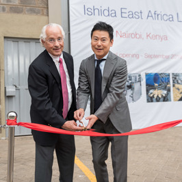 Ishida EA Office Opening Ceremony, Ribbon Cutting Takahide And Tony Caridis II