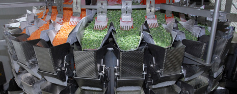 Frozen Vegetable Weighing Solution