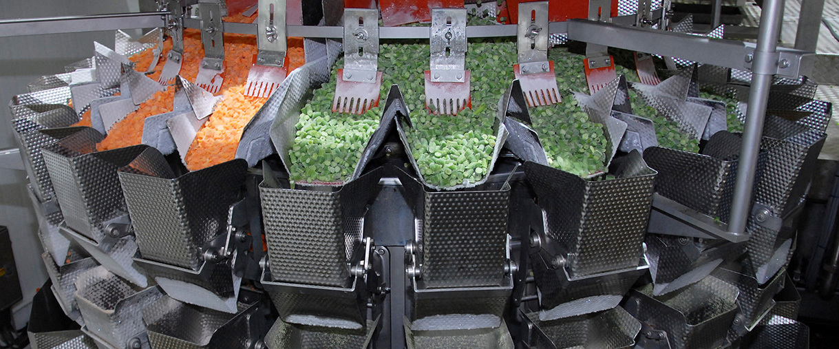 Frozen Vegetable Weighing Solution