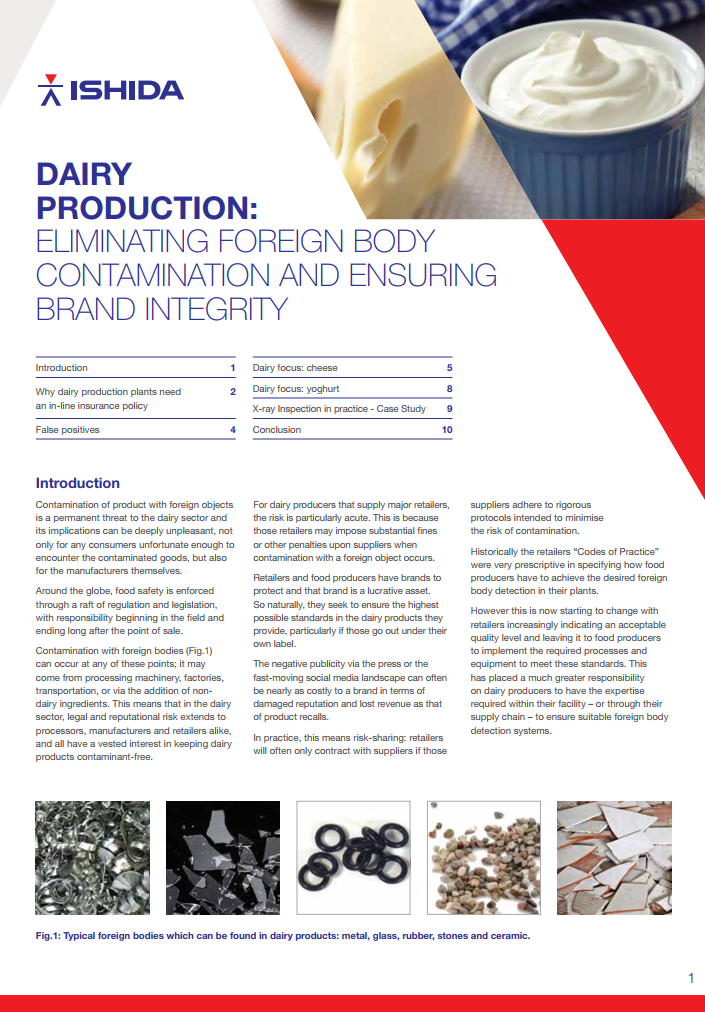 Dairy Food Safety White Paper