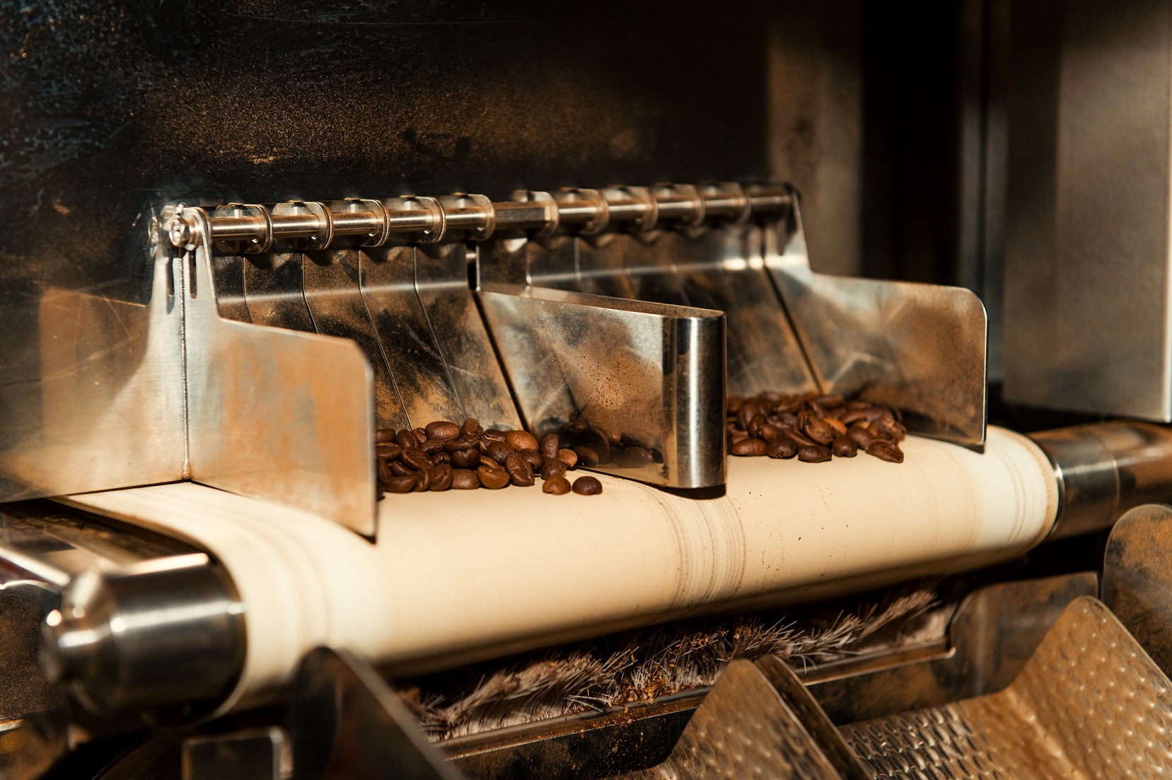 Poprad Dirga 30 Coffee Beans At Outfeed (PR Shot)