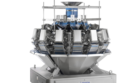 Gentle slope weigher for fragile products