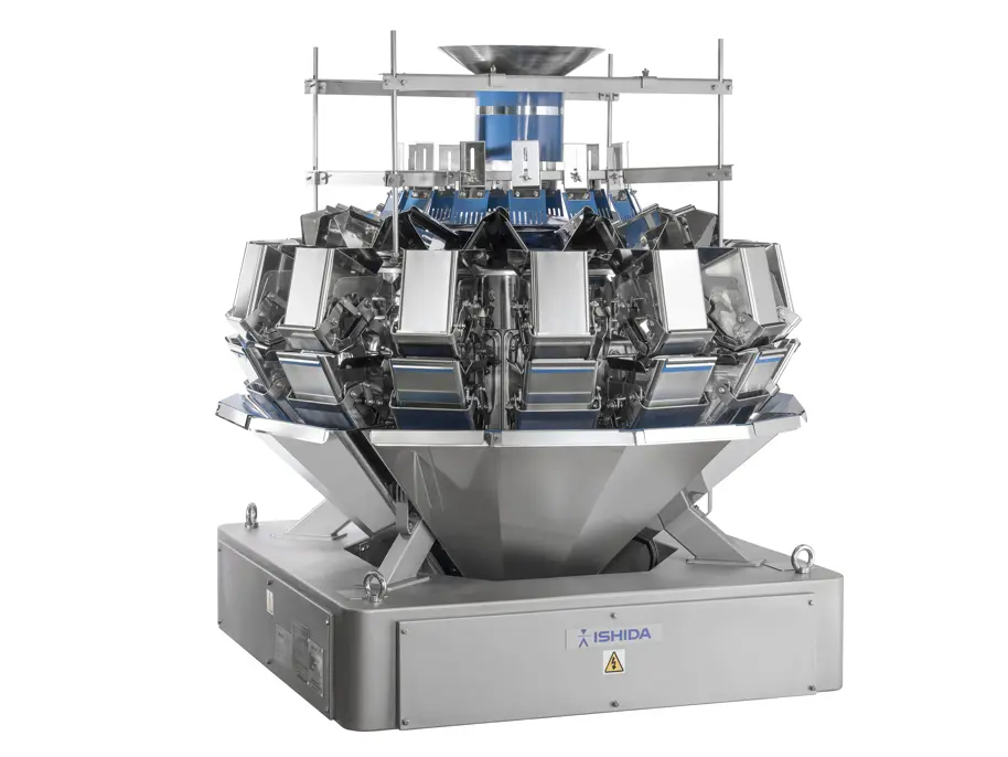 Gentle slope weigher for fragile products