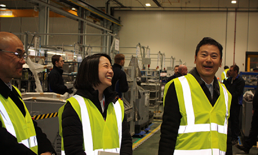 Mr Takahide Ishida Visits HQ in Birmingham | Ishida