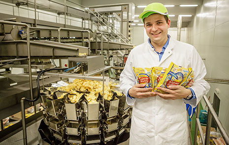 Petr Hobža uses Ishida for an Integrated Potato Chip Packing Line