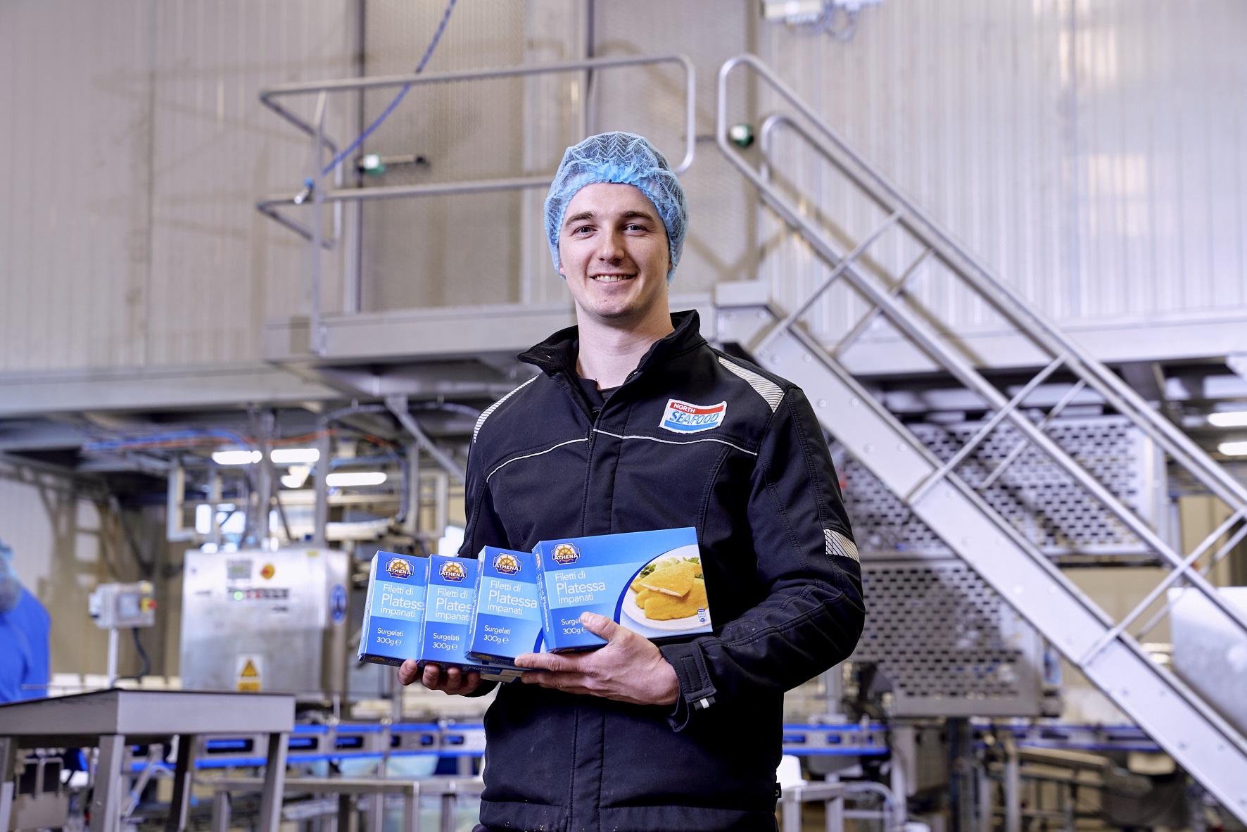 Northseafood (6), Juriaan Romkes, Technical Service Engineer, With Finished Packs