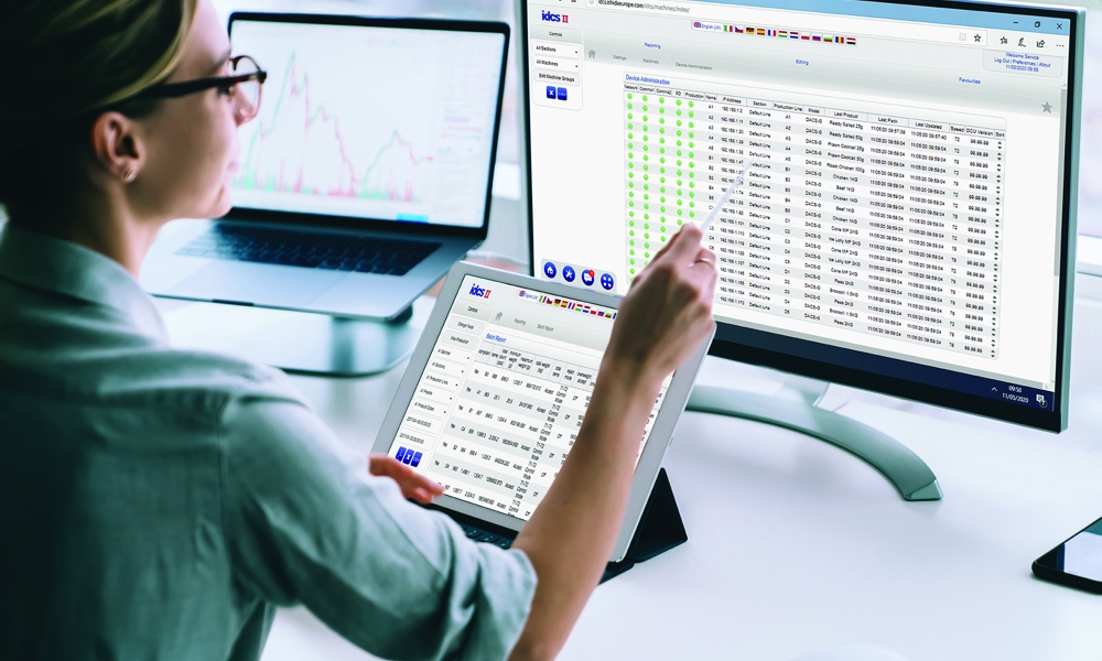 IDCS Reporting Software for Food Production